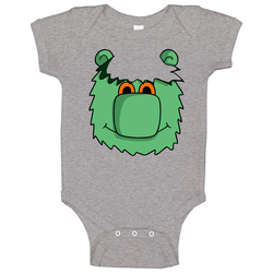 Big Muzzy Big Face Cartoon Baby One Piece Big Muzzy Big Face Cartoon Baby One Piece
