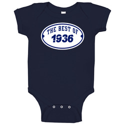 The Best Of 1936 Popular Birth Year Baby One Piece The Best Of 1936 Popular Birth Year Baby One Piece