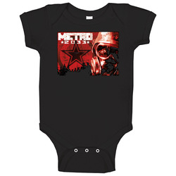 Metro 2033 Video Game Baby One Piece Metro 2033 Video Game Baby One Piece