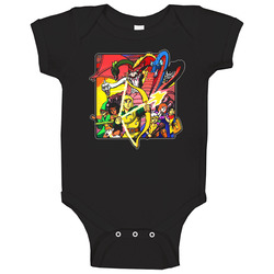 Dd Dungeons And Dragons Cartoon Retro Baby One Piece Dd Dungeons And Dragons Cartoon Retro Baby One Piece