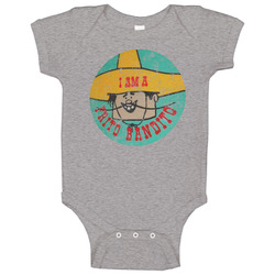Frito Bandito Snack Chips Retro Grunge Baby One Piece Frito Bandito Snack Chips Retro Grunge Baby One Piece
