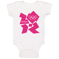 London Summer 2012 Olympics Logo World Olympiad Event Baby One Piece London Summer 2012 Olympics Logo World Olympiad Event Baby One Piece
