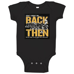 Back Then Mike Jones One Hit Wonders Single Cover Distressed Look Fan Baby One Piece Back Then Mike Jones One Hit Wonders Single Cover Distressed Look Fan Baby One Piece