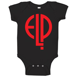 Emerson Lake And Palmer Logo Music Logo Baby One Piece Emerson Lake And Palmer Logo Music Logo Baby One Piece
