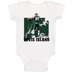 Darelle Revis Revis Island Jets Football Baby One Piece Darelle Revis Revis Island Jets Football Baby One Piece