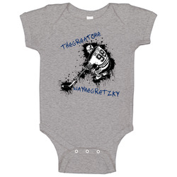 Wayne Gretzky The Great One Hockey Baby One Piece Wayne Gretzky The Great One Hockey Baby One Piece