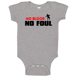Basketball No Blood No Foul Baby One Piece