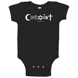 Coexist Peace Anti War Bush U2 Bono Baby One Piece Coexist Peace Anti War Bush U2 Bono Baby One Piece