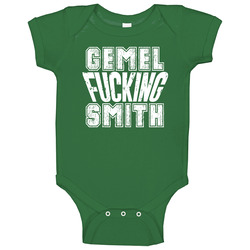 Gemel Smith Fcking Dallas Hockey Sports Athlete Fan Baby One Piece Gemel Smith Fcking Dallas Hockey Sports Athlete Fan Baby One Piece