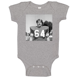 Andy Reid 1990 College Picture Baby One Piece Andy Reid 1990 College Picture Baby One Piece