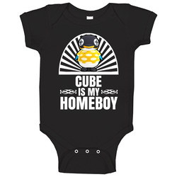 Cube Is My Homeboy Animal Crossing New Horizons Character Video Game Fan Baby One Piece Cube Is My Homeboy Animal Crossing New Horizons Character Video Game Fan Baby One Piece
