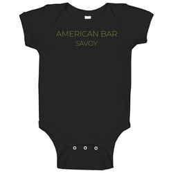 American Bar Savoy London Best Bar Crawl Fan Baby One Piece American Bar Savoy London Best Bar Crawl Fan Baby One Piece