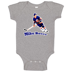 Mike Bossy Hockey Player Legend Baby One Piece Mike Bossy Hockey Player Legend Baby One Piece