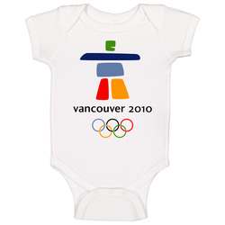 Vancouver Olympics Canada 2010 Baby One Piece Vancouver Olympics Canada 2010 Baby One Piece