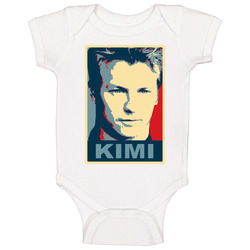 Kimi Raikkonen Hope Baby One Piece Kimi Raikkonen Hope Baby One Piece