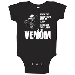 Venom Spiderman Comic Cartoon Baby One Piece Venom Spiderman Comic Cartoon Baby One Piece