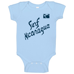 Surf Nicaragua Fun Real Genius Popular Movie Baby One Piece Surf Nicaragua Fun Real Genius Popular Movie Baby One Piece