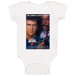 Lethal Weapon 2 Retro Movie Fan Baby One Piece Lethal Weapon 2 Retro Movie Fan Baby One Piece