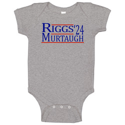 Martin Riggs And Roger Murtaugh For President '24 Lethal Weapon Baby One Piece Martin Riggs And Roger Murtaugh For President '24 Lethal Weapon Baby One Piece