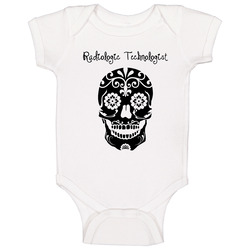 Radiologic Technologist Skull Design Cool Baby One Piece Radiologic Technologist Skull Design Cool Baby One Piece