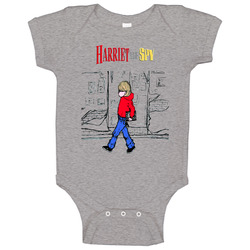 Harriet The Spy Book Kids Children's Classic Baby One Piece Harriet The Spy Book Kids Children's Classic Baby One Piece