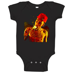Wiz Khalifa Smoking Rap Gangster Baby One Piece Wiz Khalifa Smoking Rap Gangster Baby One Piece