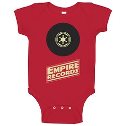 Empire Records Star Wars Parody Funny Baby One Piece Empire Records Star Wars Parody Funny Baby One Piece