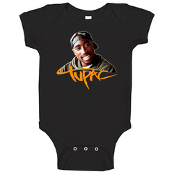 Tupac Baby One Piece Tupac Baby One Piece