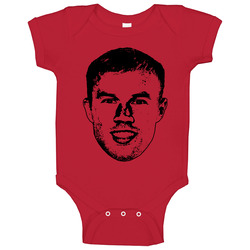 Daniel Sorensen Kansas City Football Big Face Baby One Piece Daniel Sorensen Kansas City Football Big Face Baby One Piece