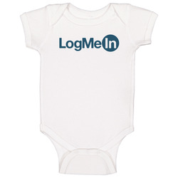 Logmein Inc Nasdaq Company Logo Employee Fan Baby One Piece Logmein Inc Nasdaq Company Logo Employee Fan Baby One Piece