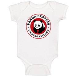 Panda Express Baby One Piece Panda Express Baby One Piece