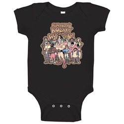 Hulk Hogan Rock N Wrestling Retro Baby One Piece Hulk Hogan Rock N Wrestling Retro Baby One Piece