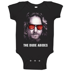 Big Lebowski Classic Movie Quote Black Baby One Piece Big Lebowski Classic Movie Quote Black Baby One Piece
