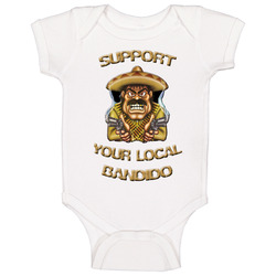 Support Your Local Bandido (2).jpg Baby One Piece Support Your Local Bandido (2).jpg Baby One Piece