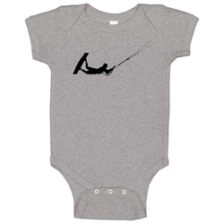 Kiteboarding Sport Hobby Logo Athlete Club Baby One Piece Kiteboarding Sport Hobby Logo Athlete Club Baby One Piece