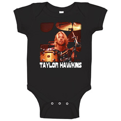 Taylor Hawkins Drummer Baby One Piece Taylor Hawkins Drummer Baby One Piece