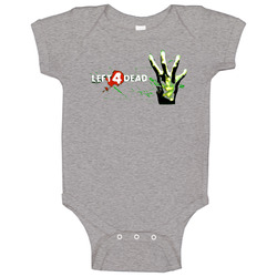 Left 4 Dead Zombie Video Game Baby One Piece Left 4 Dead Zombie Video Game Baby One Piece