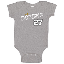 J K Dobbins 27 Favorite Player Baltimore Football Fan Baby One Piece J K Dobbins 27 Favorite Player Baltimore Football Fan Baby One Piece