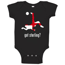Raheem Sterling England Mf Kick Football Soccer World Cup Baby One Piece Raheem Sterling England Mf Kick Football Soccer World Cup Baby One Piece