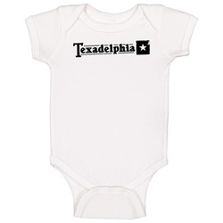 Texadelphia Best Southern Restaurants Fan Baby One Piece Texadelphia Best Southern Restaurants Fan Baby One Piece