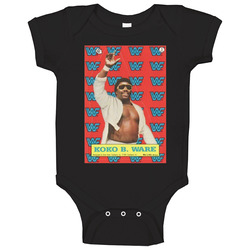 Koko B Ware Wwf 1987 Topps Wrestling Card Baby One Piece Koko B Ware Wwf 1987 Topps Wrestling Card Baby One Piece