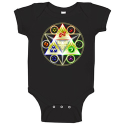 Zelda Link Triforce Baby One Piece Zelda Link Triforce Baby One Piece