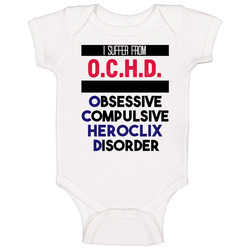 Ochd Obsessive Heroclix Disorder Favorite Sport Baby One Piece Ochd Obsessive Heroclix Disorder Favorite Sport Baby One Piece