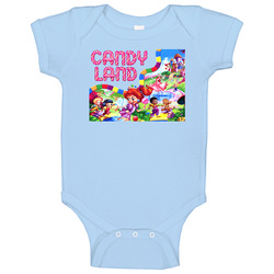 Candy Land Children's Board Game Baby One Piece Candy Land Children's Board Game Baby One Piece