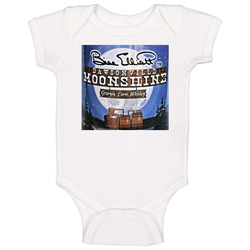 Bill Elliot Dawsonville Moonshine Georgia Corn Whiskey Moonshine Label Logo Baby One Piece Bill Elliot Dawsonville Moonshine Georgia Corn Whiskey Moonshine Label Logo Baby One Piece