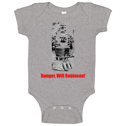 Lost In Space Robot Danger Will Robinson Sci Fi Baby One Piece Lost In Space Robot Danger Will Robinson Sci Fi Baby One Piece