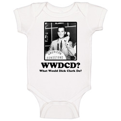 Dick Clark Host Of American Bandstand Baby One Piece Dick Clark Host Of American Bandstand Baby One Piece