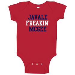 Javale Mcgee Freakin Favorite Washington Basketball Player Fan Baby One Piece Javale Mcgee Freakin Favorite Washington Basketball Player Fan Baby One Piece