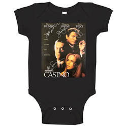 Casino Movie 90s Retro Movie Fan Fan Baby One Piece Casino Movie 90s Retro Movie Fan Fan Baby One Piece