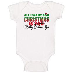Kelly Oubre Jr All I Want For Christmas Washington Basketball Baby One Piece Kelly Oubre Jr All I Want For Christmas Washington Basketball Baby One Piece
